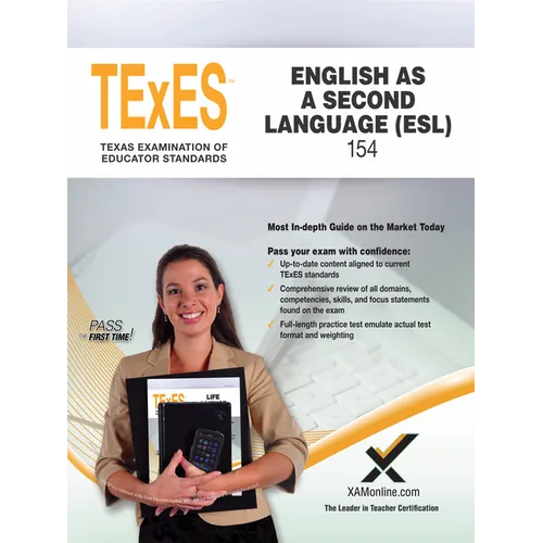 2017 TExES English as a Second Language (Esl) (154) - Paperback