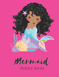 Mermaid Puzzle Book: Connect The Dots Puzzles - 30 Pages - Paperback - Made In USA - Size 8.5 x 11 - Paperback