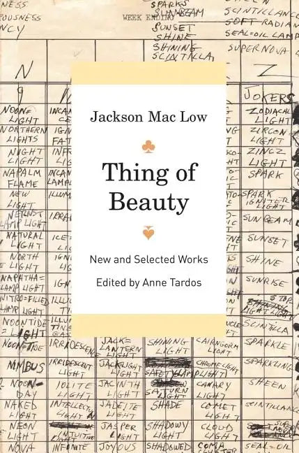 Thing of Beauty: New and Selected Works - Paperback