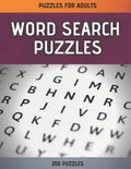 Word Search Puzzles: Word Search Puzzle Book for Adults - 200 Large Print Word Search Puzzles with Solutions - Paperback