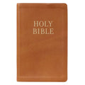 KJV Giant Print Bible Two-Tone Butterscotch Full Grain Leather - Leather