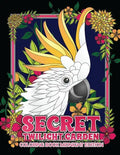 Secret Twilight Garden Coloring Book Midnight Edition: Enter a Whimsical Zen Garden with Adorable Animals and Magical Floral Patterns - Adult Coloring - Paperback