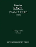 Piano Trio: Study score - Paperback