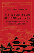 In the Footsteps of Bodhisattvas: Buddhist Teachings on the Essence of Meditation - Paperback