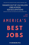 America's Best Jobs: Ranked Out of 156 Million Jobs Across 820 Occupations - Paperback