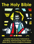 The Holy Bible: Complete Old and New Testaments in Bestselling Authorized King James Version (Bible AKJV), Church of England Translati - Paperback
