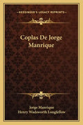 Coplas de Jorge Manrique - Paperback