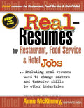 Real-Resumes for Restaurant, Food Service & Hotel Jobs - Paperback