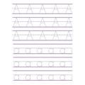 ABC Letter Tracing Practice Workbook for Kids: Learning To Write Alphabet. Handwriting Activity Book For Preschoolers, Kindergartens - Paperback