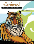 Animal Coloring Books for Teens: Stress Relief Coloring Book All ages Kids Teens Adults - Paperback