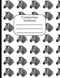 Composition Notebook: Zebra Polka Dot Wide Ruled Composition Book - 120 Pages - 60 Sheets - Paperback