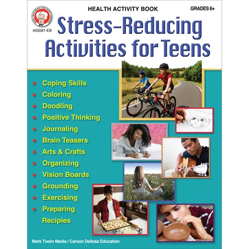 Stress-Reducing Activities for Teens - Paperback
