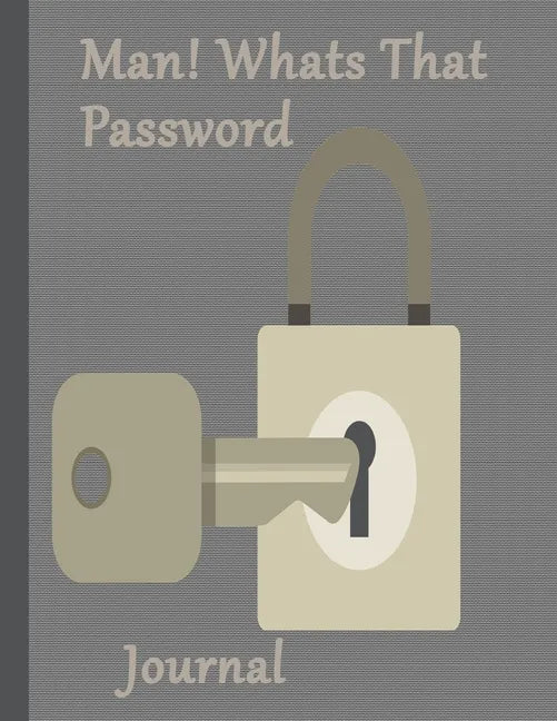 Man Whats That Password - Paperback