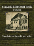 Stawiski Memorial Book (Poland) - Translation of Stawiski; Sefer Yizkor - Hardcover