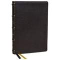 KJV Holy Bible with Apocrypha and 73,000 Center-Column Cross References, Black Genuine Leather, Red Letter, Comfort Print: King James Version - Leather