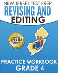 NEW JERSEY TEST PREP Revising and Editing Practice Workbook Grade 4: Develops Writing, Language, and Vocabulary Skills - Paperback