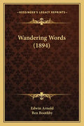 Wandering Words (1894) - Paperback