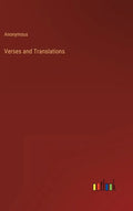 Verses and Translations - Hardcover