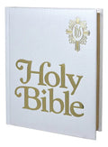 New Catholic Bible Family Edition (White) - Hardcover