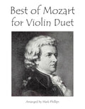 Best of Mozart for Violin Duet - Paperback