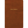 KJV Giant Print Reference Bible, Burnt Sienna Leathertouch - Imitation Leather