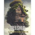 "The Majestic Treehouse: A Magnificent Coloring Book for Grown-Ups - Paperback