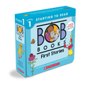Bob Books - First Stories Box Set of 12 Paperbacks Decodable Phonics Books, Ages 4 and Up, Kindergarten (Stage 1: Starting to Read) - Boxed Set