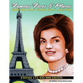 Famous Faces & Places Dot to Dot Book For Adults: From 171 to 889 Dots - Paperback