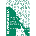 Sudoku 200 Hard Puzzles With Solutions: Sudoku Sage Pocket Size Book - Paperback