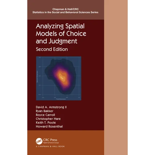 Analyzing Spatial Models of Choice and Judgment - Paperback