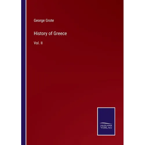 History of Greece: Vol. II - Paperback