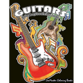 Guitars Coloring Book for Men: Men's Adult Coloring Book of Guitars and Other String Instruments for Relaxation, Meditation, and Stress Relief. - Paperback