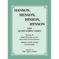 Hanson, Henson, Hinson, Hynson, and Allied Family Names, Volume 2: Early Records of the Southeast United States - Paperback