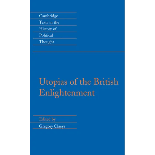 Utopias of the British Enlightenment - Hardcover