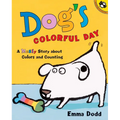 Dog's Colorful Day: A Messy Story about Colors and Counting - Paperback