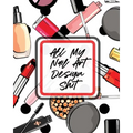 All My Nail Art Design Shit: Style Painting Projects Technicians Crafts and Hobbies Air Brush - Paperback