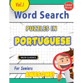 Word Search Puzzles in Portuguese for Seniors - Awesome! Vol.1 - Delta Classics - Paperback