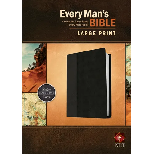 Every Man's Bible-NLT-Large Print - Imitation Leather