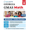 Georgia Milestones Assessment System Test Prep: 8th Grade Math Practice Workbook and Full-length Online Assessments: GMAS Study Guide - Paperback