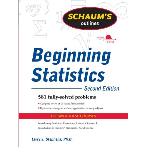 Schaum's Outline of Beginning Statistics - Paperback