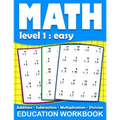 Math education workbook: Daily Mathematics Practice Exercises Maths book level 1 for 3rd 4th 5th... Grades with Addition, Subtraction, Multipli - Paperback