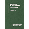 Advances in Behavioral Economics, Volume 1 - Hardcover