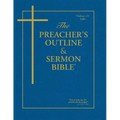 Preacher's Outline & Sermon Bible-KJV-Luke - Paperback