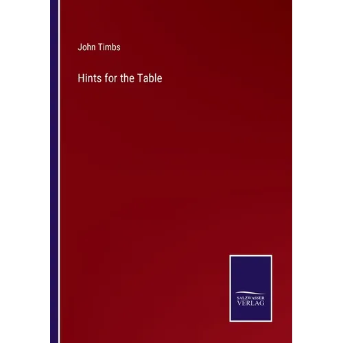 Hints for the Table - Paperback