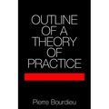 Outline of a Theory of Practice - Paperback