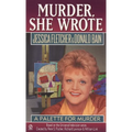 Murder, She Wrote: a Palette for Murder - Mass Market Paperbound