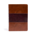 KJV Super Giant Print Reference Bible, Charcoal Leathertouch, Indexed - Imitation Leather