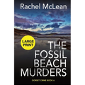 The Fossil Beach Murders (Large Print) - Paperback