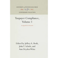Taxpayer Compliance, Volume 1: An Agenda for Research - Hardcover