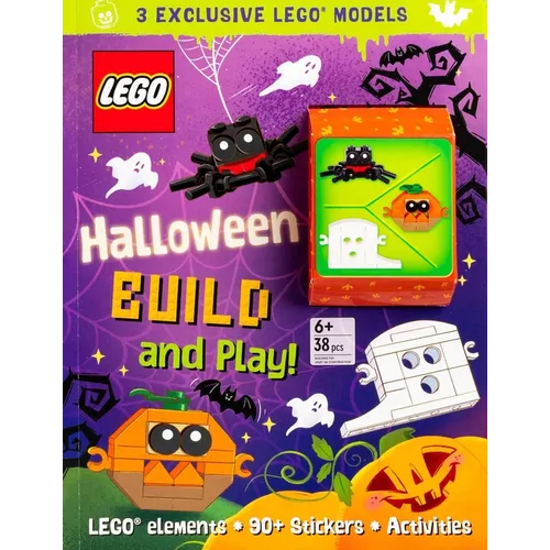 Lego Books: Halloween Build and Play! - Paperback